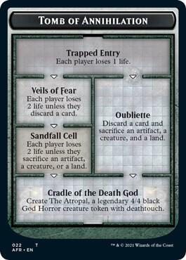 Tomb of Annihilation // The Atropal Double-Sided Token