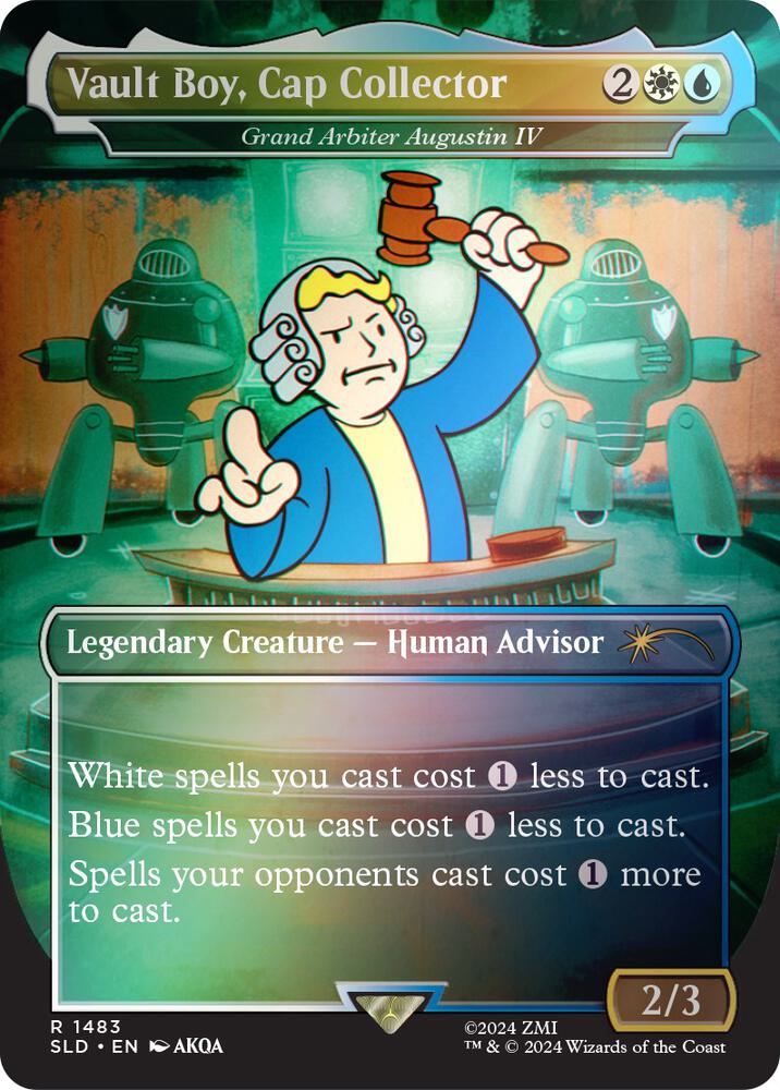 Vault Boy, Cap Collector - Grand Arbiter Augustin IV (Rainbow Foil)