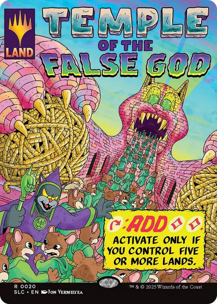 Temple of the False God