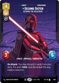 Second Sister - Seeking the Holocron (Prestige Foil)