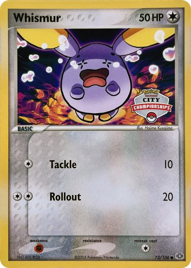 Whismur - 73/106 (City Championships)