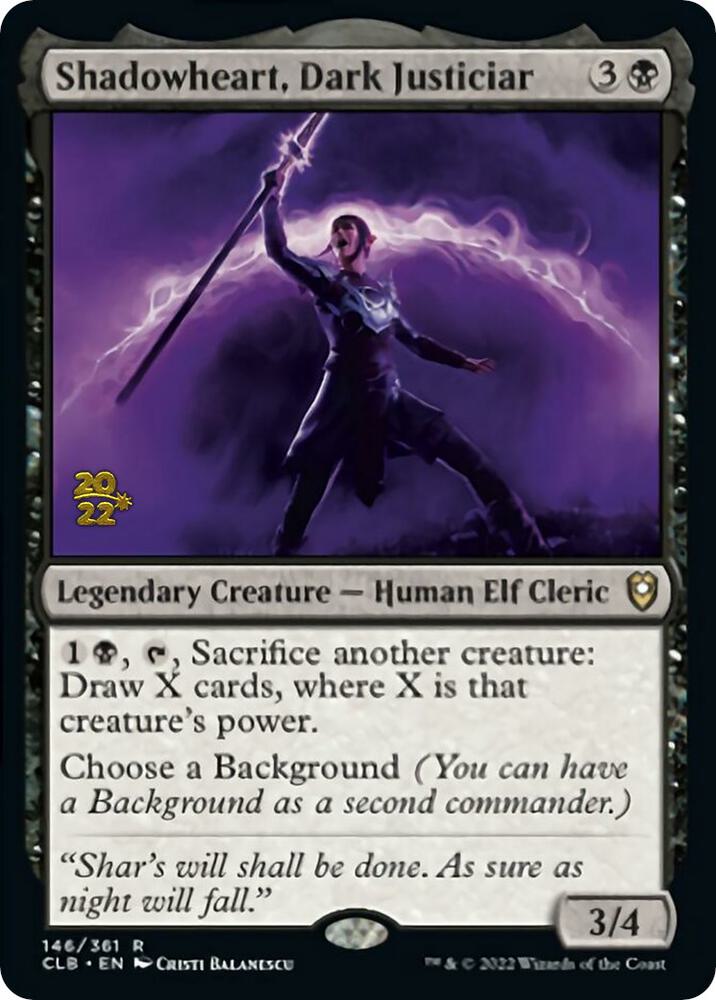 Shadowheart, Dark Justiciar