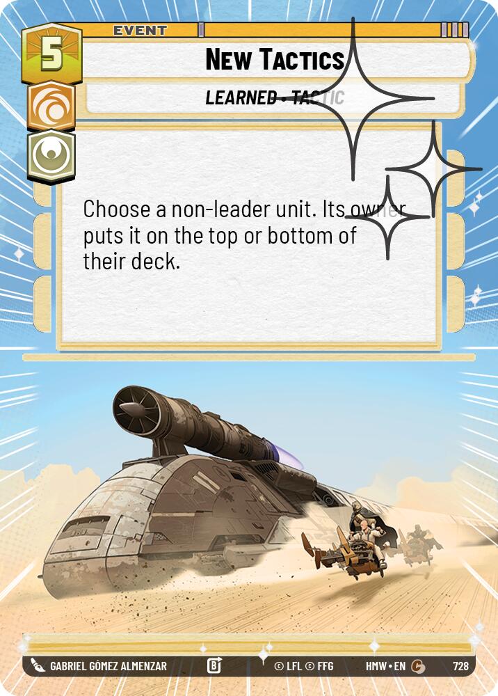 New Tactics (Hyperspace Foil) [Homeworlds]