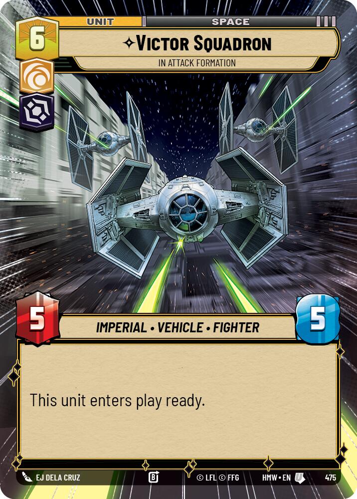 Victor Squadron - In Attack Formation (Hyperspace) [Homeworlds]