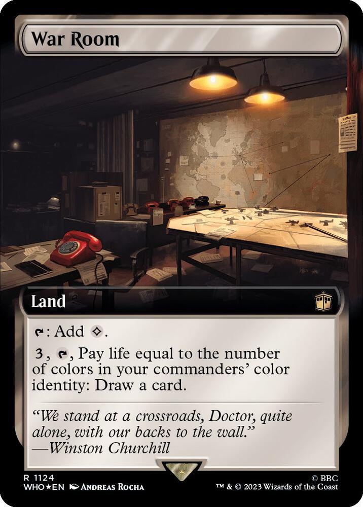 War Room (Extended Art) (Surge Foil)