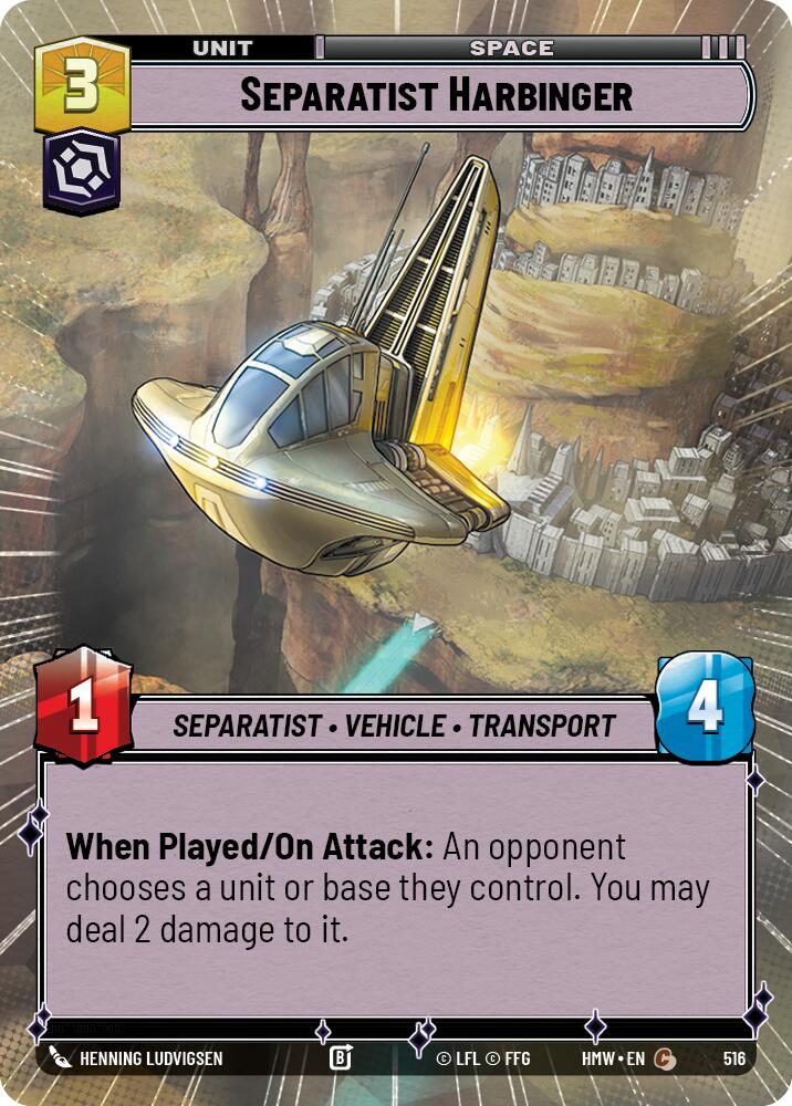 Separatist Harbinger (Hyperspace) [Homeworlds]