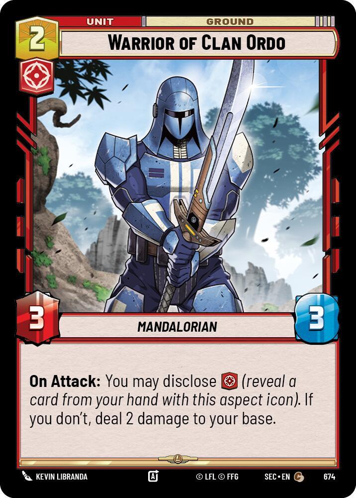 Warrior of Clan Ordo (Foil)
