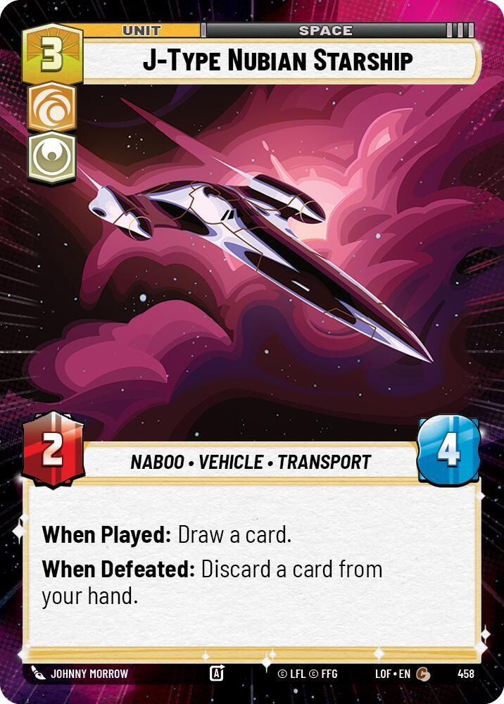 J-Type Nubian Starship (Hyperspace)