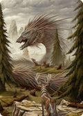 Quilled Greatwurm Art Card (44/54)