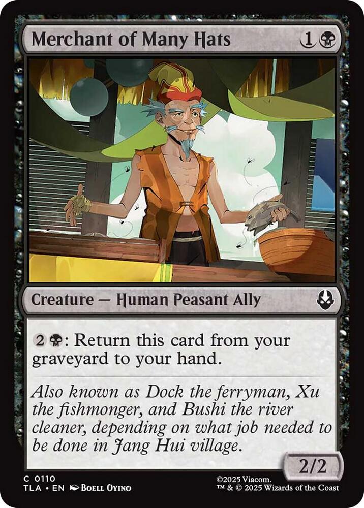 Merchant of Many Hats