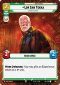 Lor San Tekka - Secret Keeper (Hyperspace Foil)