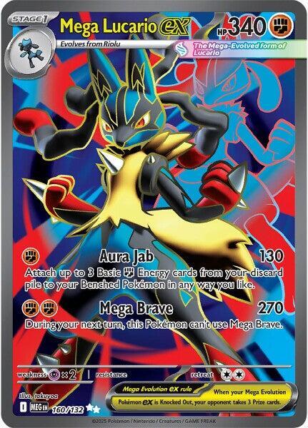 Mega Lucario ex - 160/132