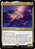 Syr Vondam, Sunstar Exemplar