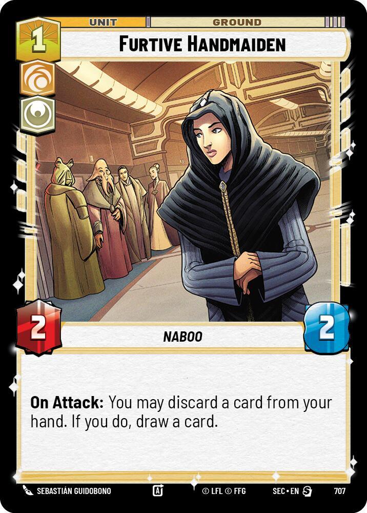 Furtive Handmaiden (Foil)