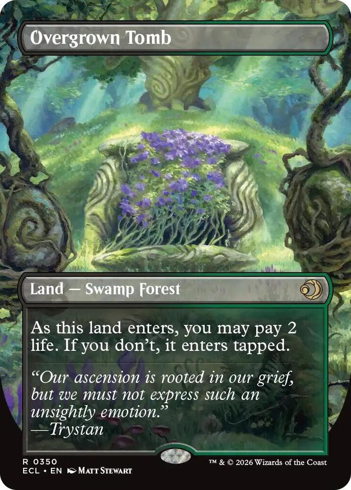 Overgrown Tomb (Borderless)