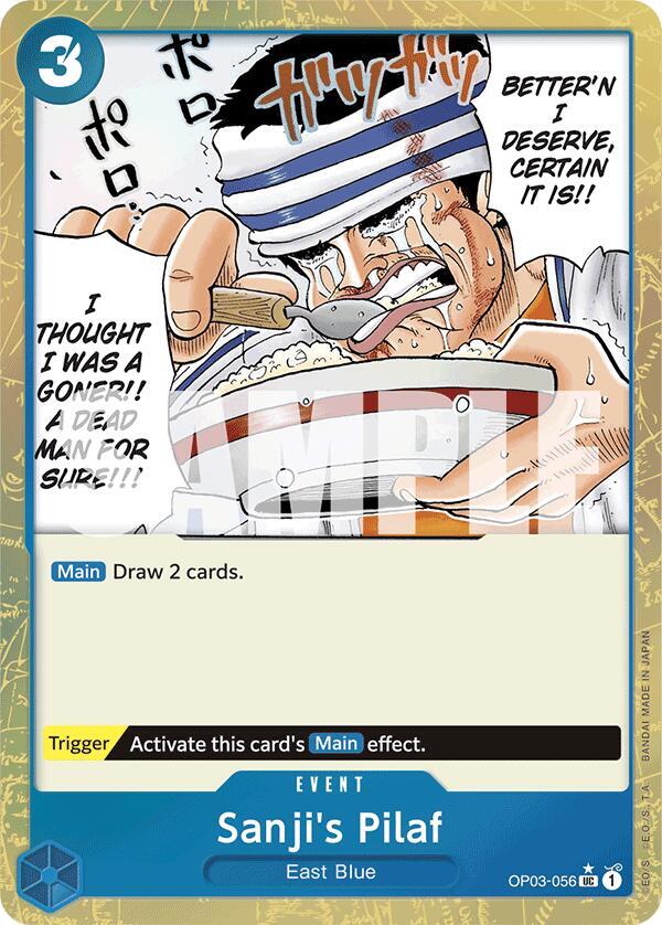 Sanji's Pilaf (Textured Foil)