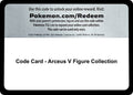 Code Card - Arceus V Figure Collection