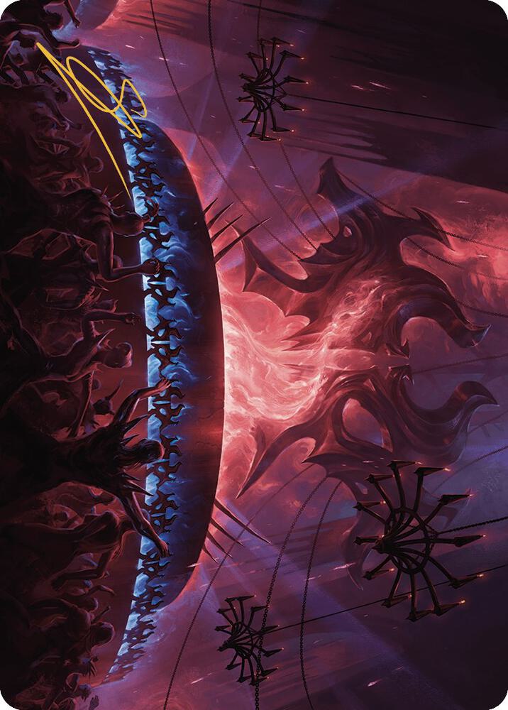 Raucous Theater Art Card (Gold-Stamped Signature)