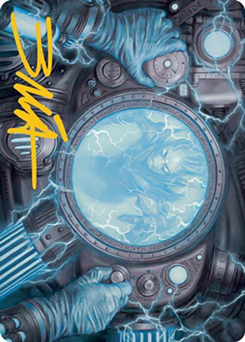 Recalibrate Art Card (Gold-Stamped Signature)