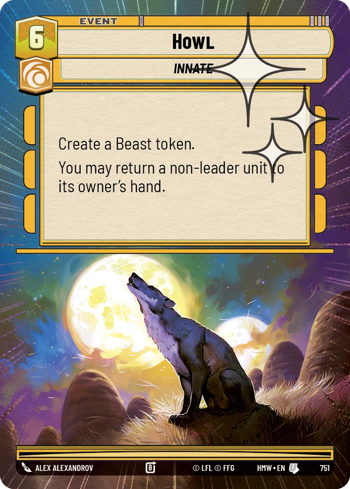Howl (Hyperspace Foil) [Homeworlds]