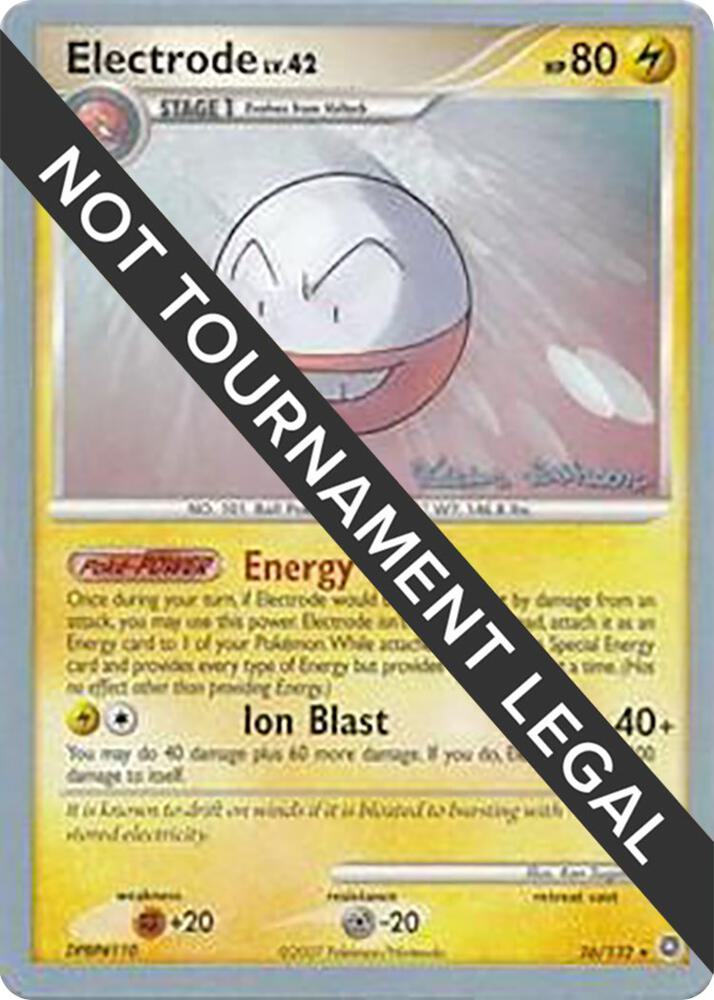 Electrode - 2008 (Tristan Robinson)