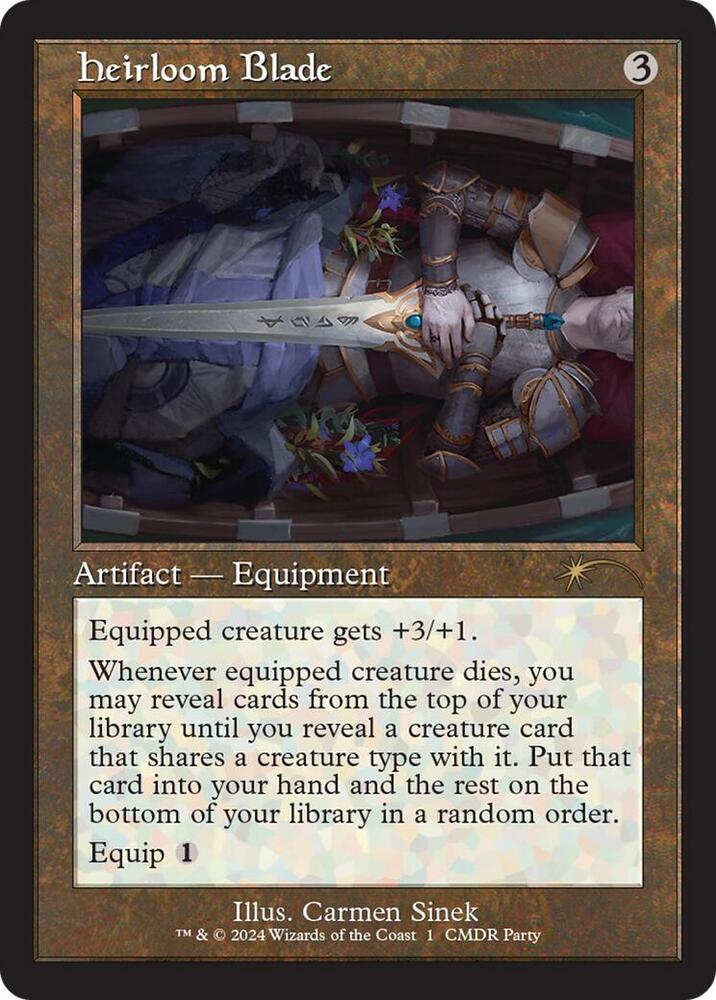 Heirloom Blade (Retro Frame)