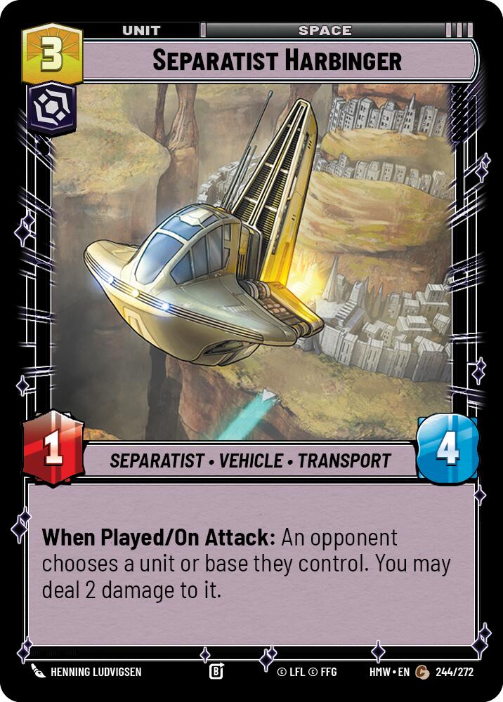 Separatist Harbinger [Homeworlds]
