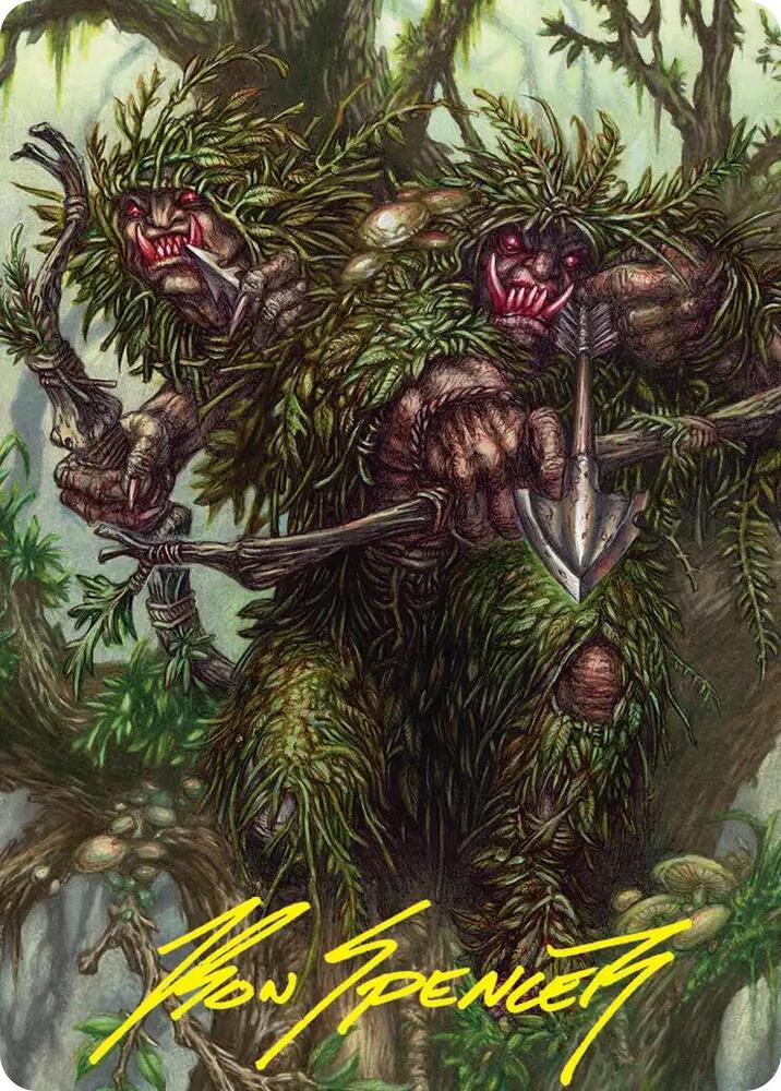 Orcish Bowmasters Art Card (Gold-Stamped Signature)