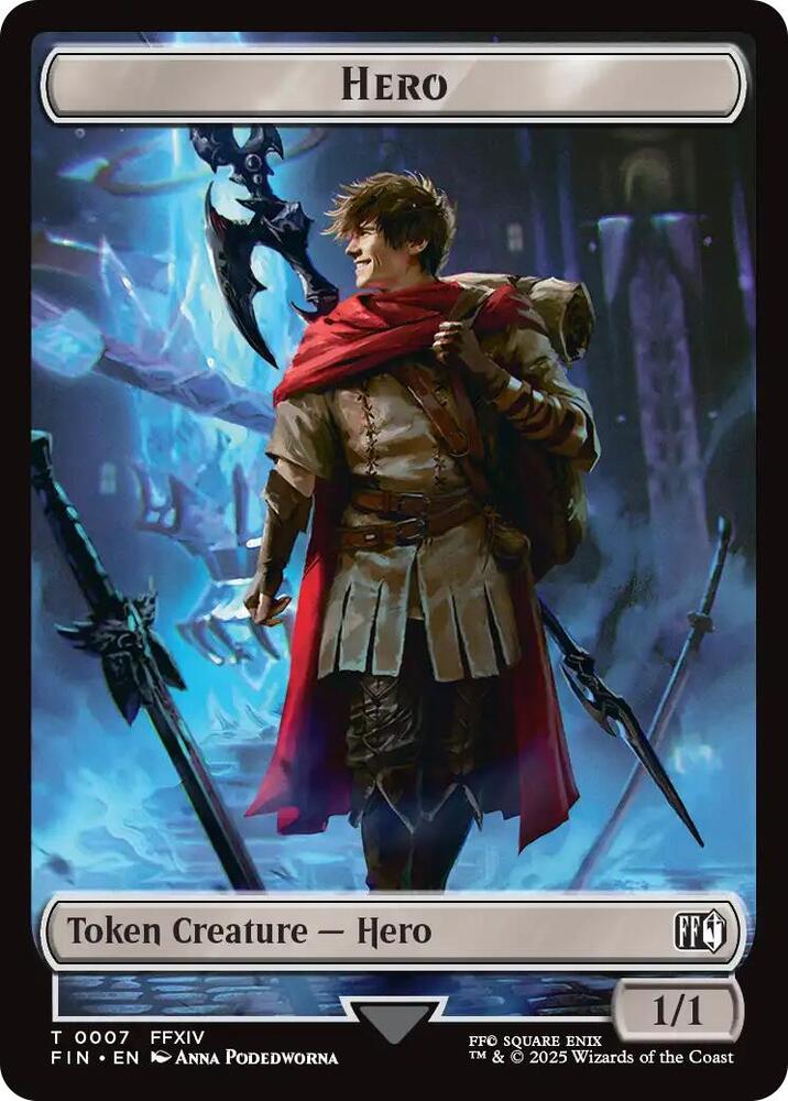 Hero (0007) // Horror Double-Sided Token