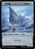 Stone Boulder // Dragon Double-Sided Token