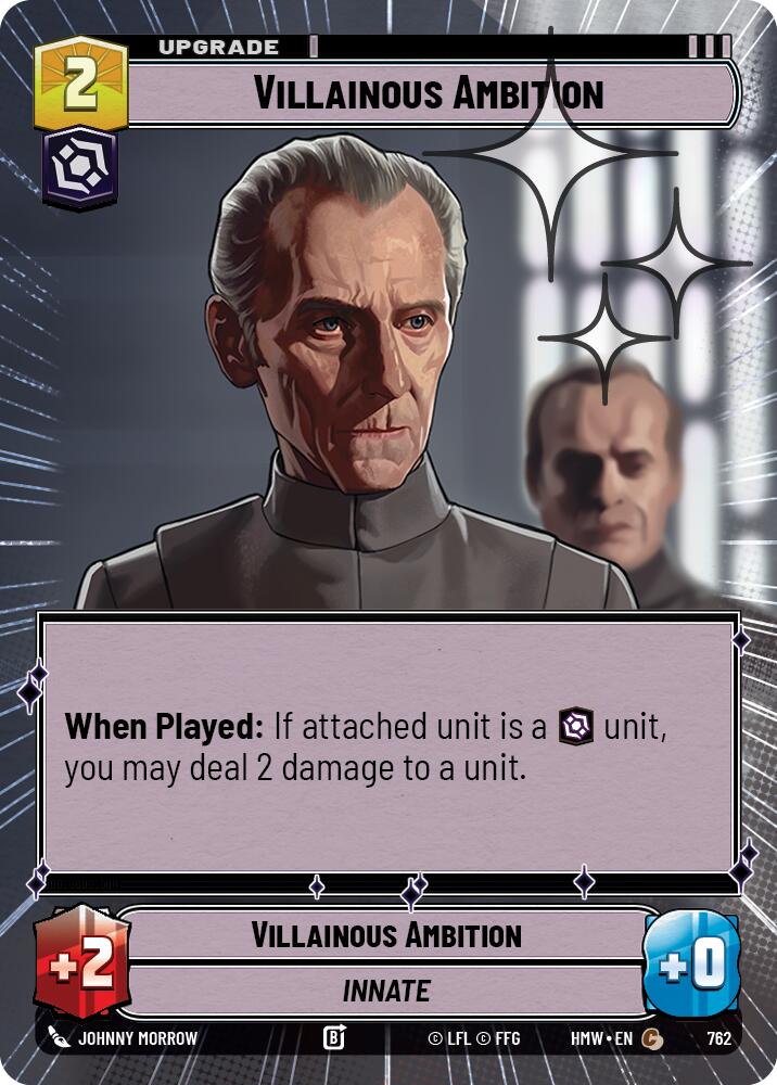 Villainous Ambition (Hyperspace Foil) [Homeworlds]