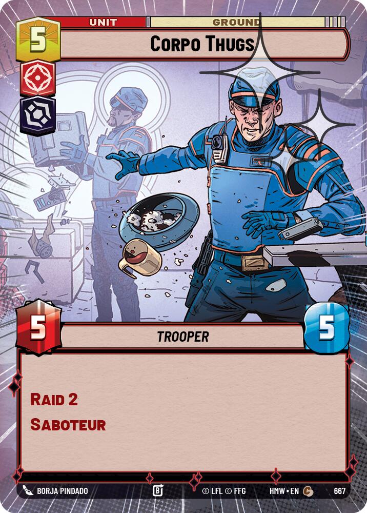 Corpo Thugs (Hyperspace Foil) [Homeworlds]