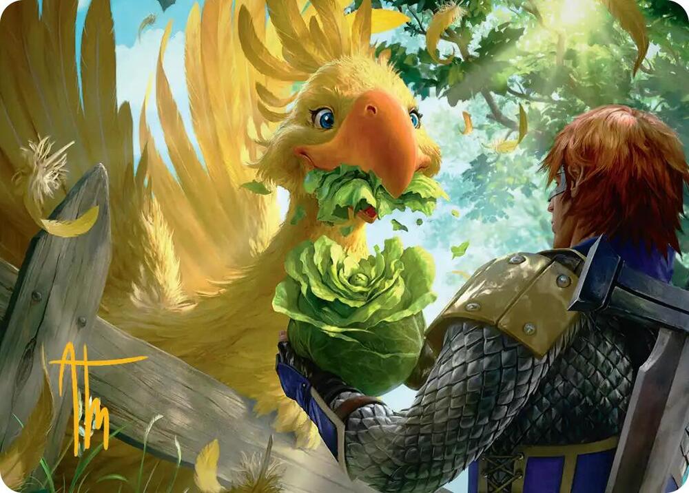 Gysahl Greens Art Card (Gold-Stamped Signature)