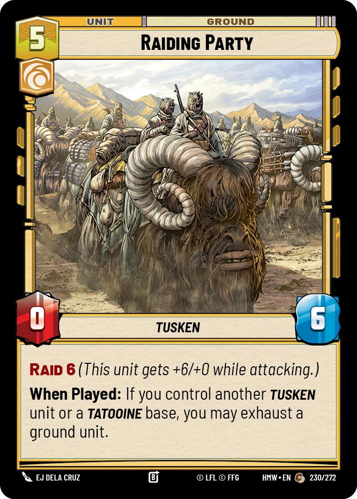 Raiding Party [Homeworlds]