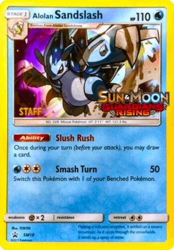 Alolan Sandslash - SM18 (Prerelease) [Staff]