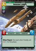 Invasion Lander (Hyperspace Foil) [Homeworlds]
