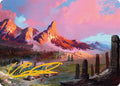 Rugged Highlands Art Card (29/54) (Gold-Stamped Signature)