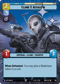 Clone X Assassin (Hyperspace Foil) [Homeworlds]