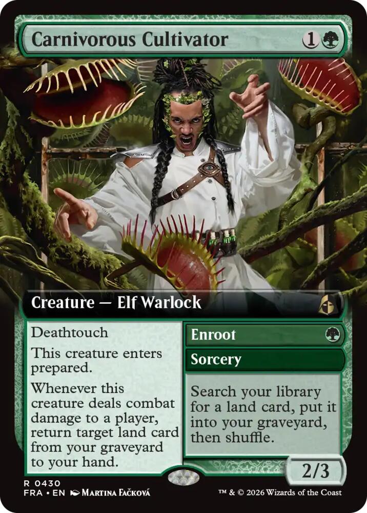 Carnivorous Cultivator (Extended Art) [Reality Fracture]
