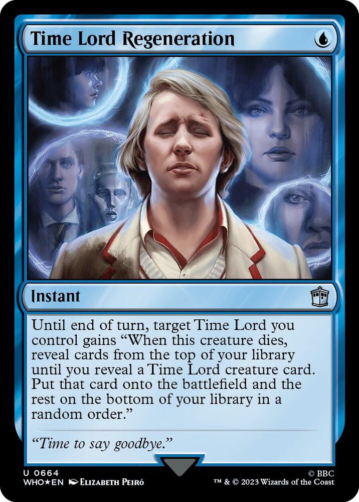 Time Lord Regeneration (Surge Foil)