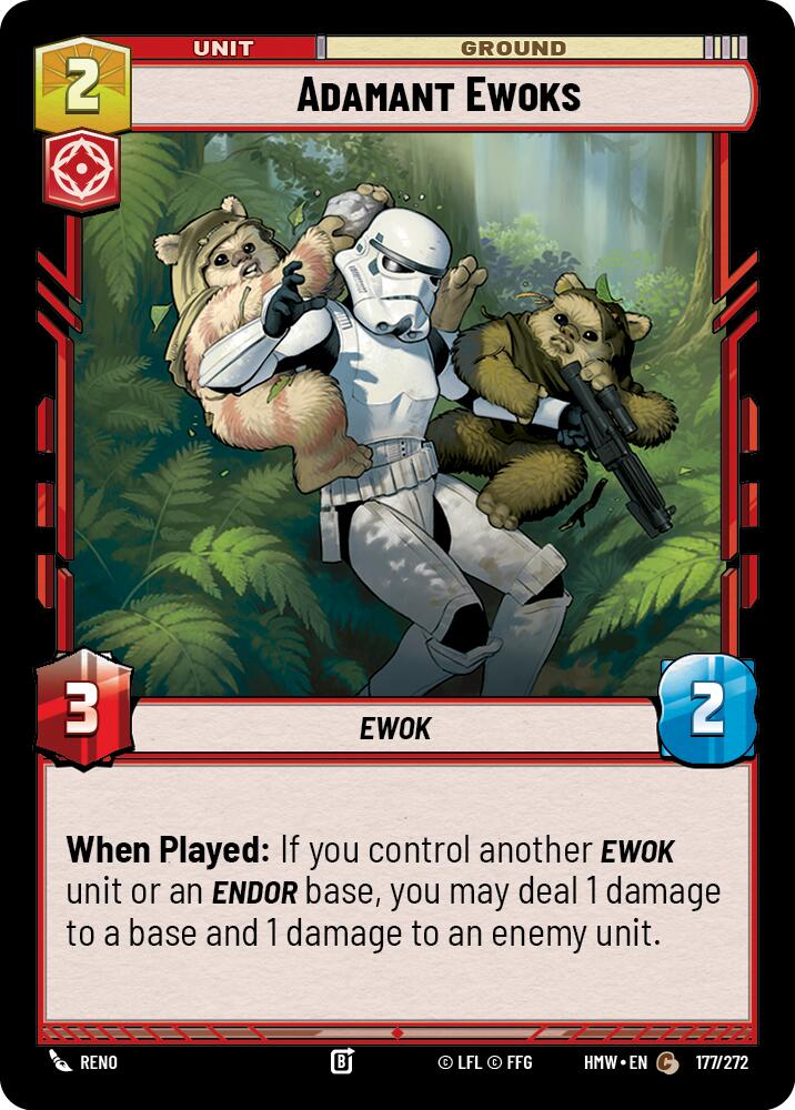 Adamant Ewoks [Homeworlds]