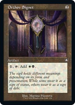Orzhov Signet (Retro Frame)