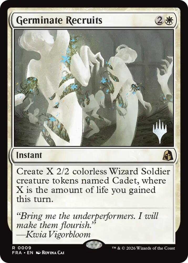 Germinate Recruits