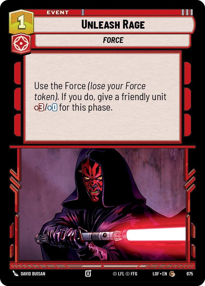Unleash Rage (Foil)