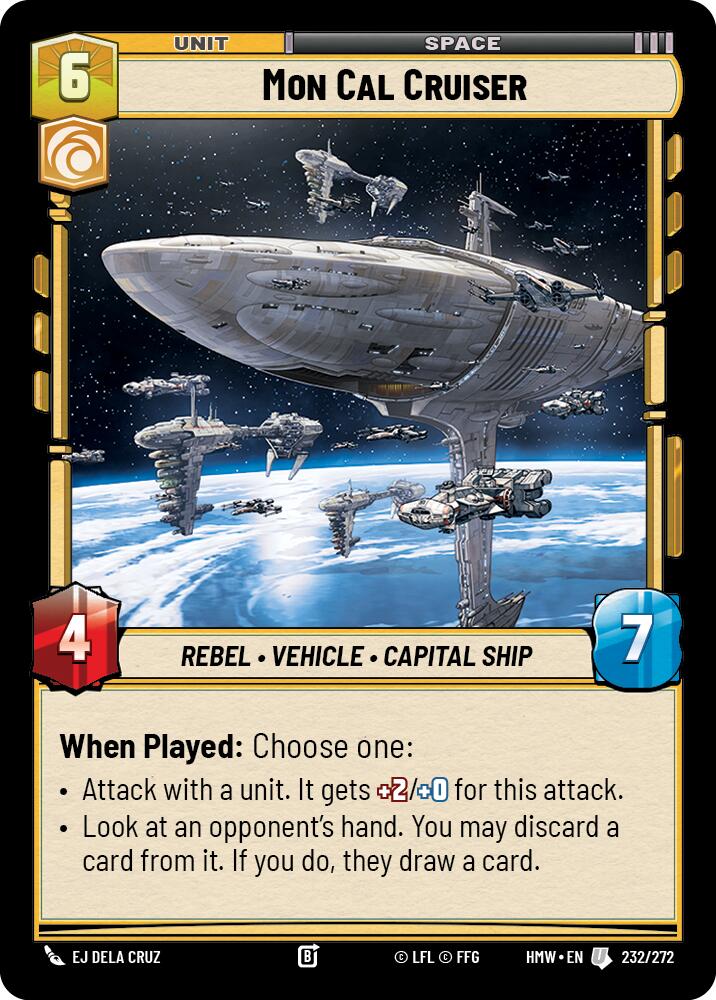 Mon Cal Cruiser [Homeworlds]