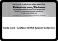 Code Card - Leafeon VSTAR Special Collection
