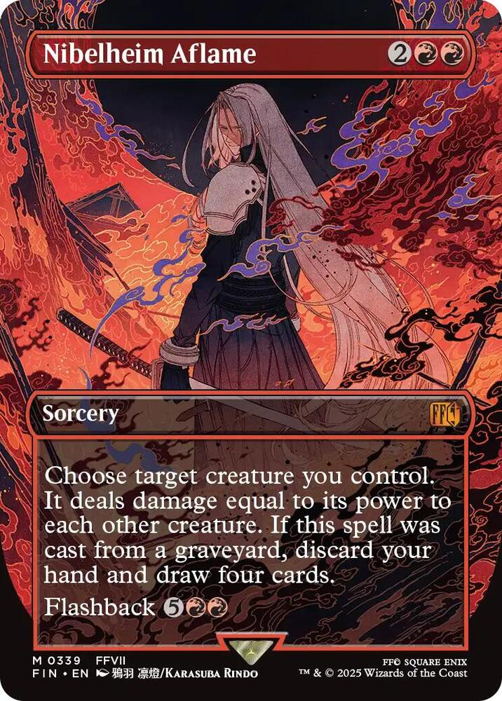 Nibelheim Aflame (Borderless)