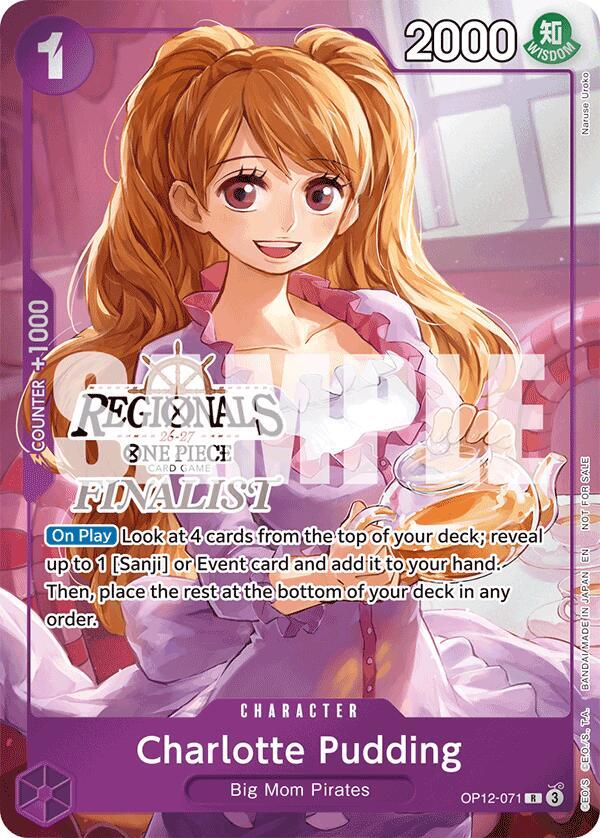 Charlotte Pudding (Regionals Finalist Card Set 26-27)