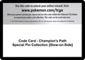 Code Card - Champion's Path Special Pin Collection [Stow-on-Side]
