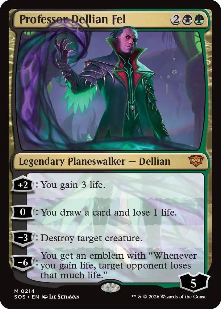 Professor Dellian Fel